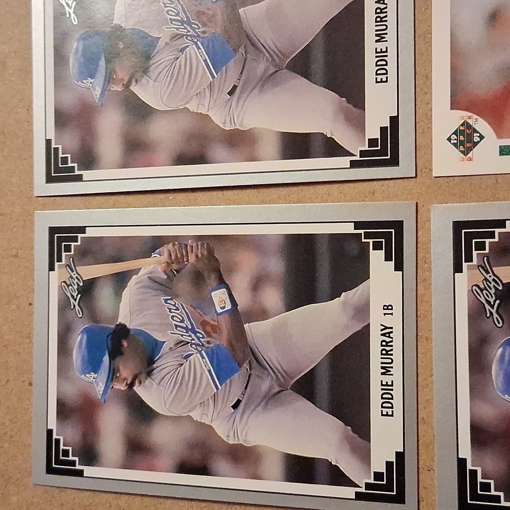Eddie Murray MLB Baseball Trading Cards